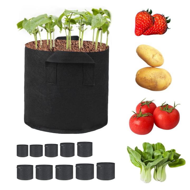 Non Woven Grow Bags, Fabric Grow Bags Available in Different Sizes Daraz.pk