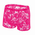 【PeacemPeace】 CLEVER-MENMODE Lace Underwear Men Sexy See Through Panties Boxers Penis Pouch Long Leg Mesh Transparent Underpants Boxer Shorts. 