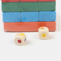 Jenga Classic Wooden Stacking Block Game for Fun and Strategy. 