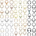 Nose Hoop Clicker Set 16G Septum Piercing Hoops Bulk Daith Hoop Earrring Helix Jewelry Pack Tragus Hoop Cartilage Earrings Lobe. 