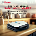 Vitamax sandwich maker samosa maker sandwichmaker VM8086 750w Nonstick sandwich bread sandwich maker grill 4 slice 1 year warranty. 