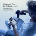 Hypervolt Plus, Featuring Quiet Glide Technology - Handheld Percussion Massage Gun | 3 Speeds, 5 Interchangeable Heads | Helps Relieve Sore Muscles and Stiffness (Hypervolt Plus w/ Bluetooth). 