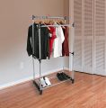 Cloth hanging stand - Double Pole  Floor Cloth Hanger - Cloth Drying Rack. 