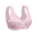 Front Open Wide Strap Non Padded Non Wired Maternity Nursing Bra Plus Size. 