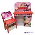 kids study table chair set. 