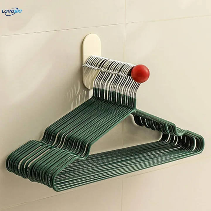 Wall%20Mounted%20Hanger%20Organizer%20Rag%20for%20behind%20The%20Door%20Laundry%20Room%20Bedroom%20Red%20Ball%20-%20Image%202