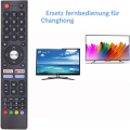 Replacement Remote Control with Netflix YouTube Button. 