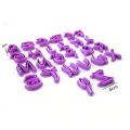 Disney Style Alphabet Fondant Cookie Cutters 26Pcs Set. 