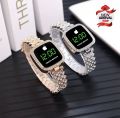 Pack of 2 . digital Touch Diomand Style ladies Fancy Watch. 