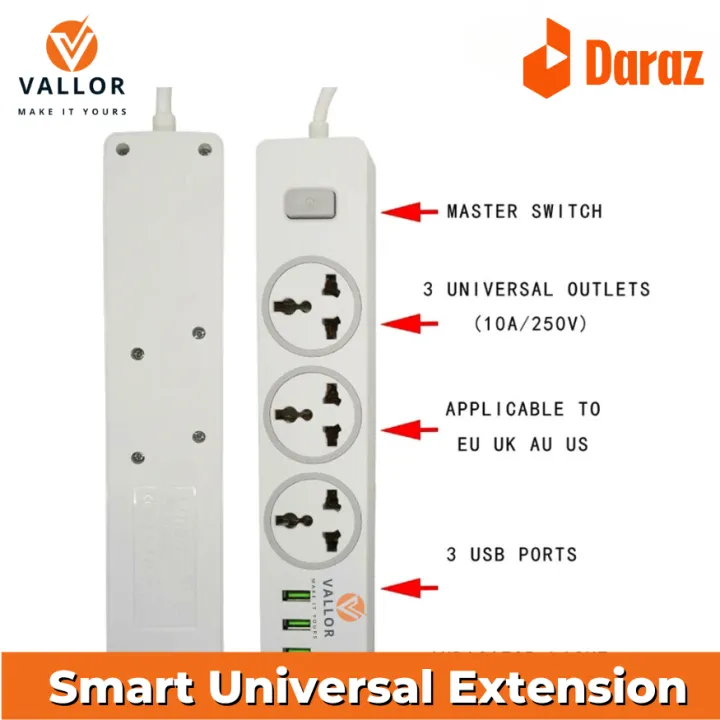 VALLOR%E2%84%A2%20Smart%20Universal%20Premium%20Portable%20Extension%20Board%203%20Power%20Socket%20+%20Usb%20Ports%20Plug%20For%20Electronics%20Mobile%20Charging%20With%201.8%20Meter%20Heavy%20Duty%20Copper%20Wire%20-%20White%20-%20Image%2010