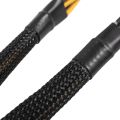 Cable for Graphics Video Card-8 * 8-Pin GPU to Double PCI-E 8 Pin Splitter adapter cable-Black. 