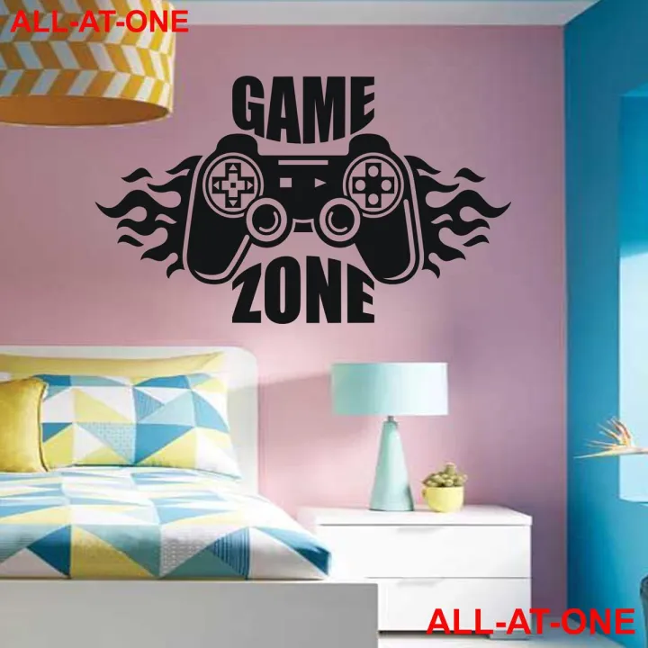 ALL-AT-ONE%20#%2046%20("%20GAMING%20ZONE%20")%20Self-Adhesive,%20Vinyl%20(pvc),%20Waterproof,%20Wall%20Decal,%20Art%20Sticker%20For%20Computer%20Room,%20Gaming%20Room,%20Bedroom,%20Their%20Door,%20%20And%20To%20Gift%20Your%20Friends%20And%20Relatives.%20-%20Image%203