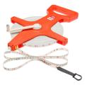 Fiberglass Open Reel Measure Tape 100m / 330ft Contractor Appraisal Tool For Landscaping Building - Measuring Tape Accurate Measurement Best Quality Product. 