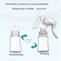 Nakson Manual Massage Milk Breast Pump baby bottle (Single), Hand Pump for Breastfeeding. 