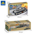 Kaizhi 82056 World War II Tank Compatible with LEGO Military Series Children's Educational Assembling Toys Building Blocks for Boys. 