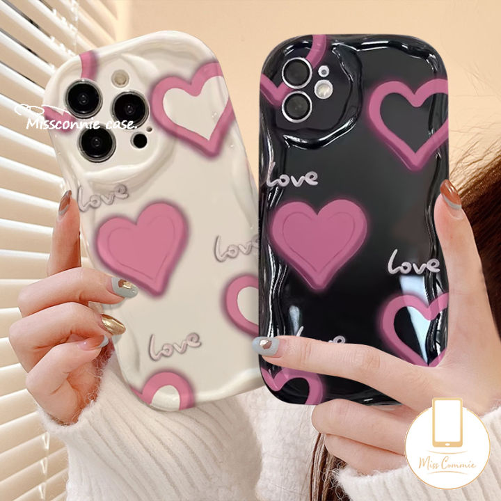 MissConnie For Tecno Spark 10C 20C Go 2023 2024 10 Camon 20 Infinix Hot 10Lite 20i 8 30i 40i POP Hot 12 30 9 10 11 20 10T Play Note 12 G96 30 Pro Smart 7 5 6 Plus Fashion Creative Cute Pink White Black Love English Letter Soft Cover