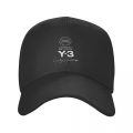 Y-3 Y3 Logo Baseball Cap Men Women Hip-Hop Sun Hat Yohji Yamamoto Dad Hat Adjustable Polyester Fishing Hat Summer Hat. 