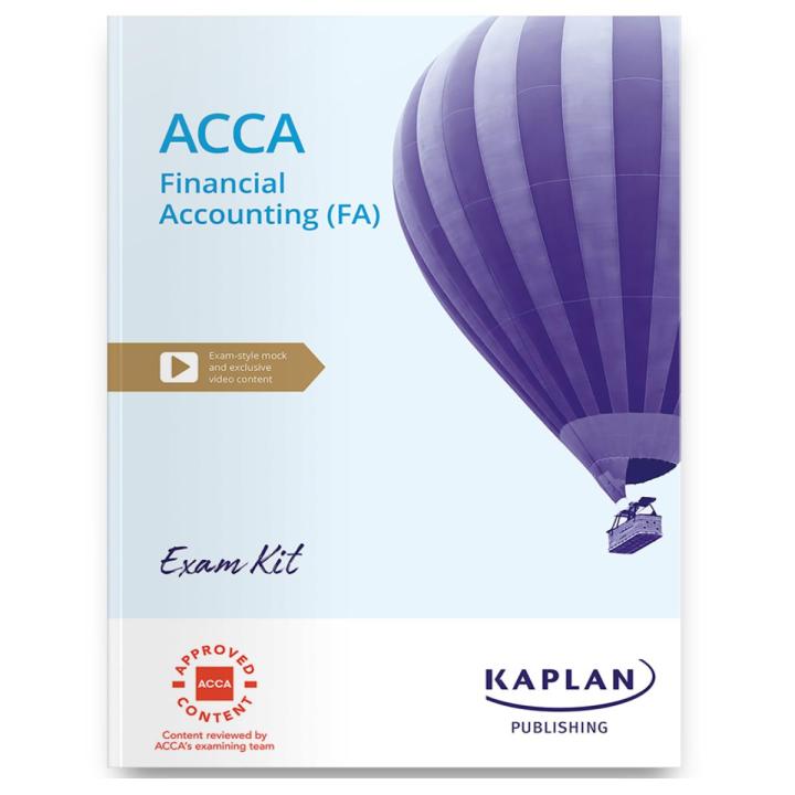 ACCA Financial Accounting (FA) Exam Kit f3