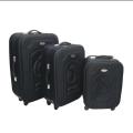 3 pcs 4 wheel luggage suitcase without trolly 20 24 28 inches. 