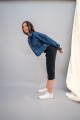 Genie Mid Crop Jacket. 