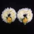 Bridal Artificial Flower Jewellery Set For , Mendhi, and Multi function. 
