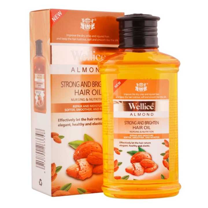 , Wellice Almond Strong And Brighten Hair Oil, Wellice Garlic Anti-Hair Loss Hair Oil, Wellice Deep Repair Amla Hair Oil