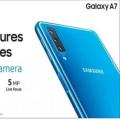 Samsung A7 2018 GALAXY Mobile Phone. 