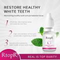 RtopR Teeth Oral Hygiene Essence Whitening Essence Daily Use Effective Remove Plaque Stains Cleaning Product teeth Cleaning Water 10ml. 