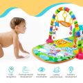 Baby Kick and Play Piano Gym Mat Rack Music Fitness Rack Play Early Educational Toy. 