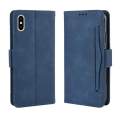 For Apple iPhone X / iPhone XS Wallet Case Magnetic Book Flip Cover with Removable Credit Card Holder. 