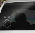 Car stickers Back Sticker MARVEL BLACK PANTHER Sticker Decal vinyl Decor All Cars ,Biker , Laptop , Wall Decore. 