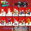 2024 NS Mario Odyssey Amiibo Card Super Mario Party Crossover Card Odyssey NFC Card Revien Meiuazo. 