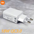 Xiaomi 18W Fast Charger Original QC 3.0 EU Quick Travel Wall Charge Adapter USB C For Mi 8 9 SE A2 A3 Mix 3 Redmi Note 7 8 9 Pro. 
