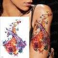【Good-Love Store】tattoo sleeve sticker watercolor animals tattoos giraffe wolf tiger tatoo color tattoo for girls body. 