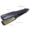 Professional 332/472 Electric Hair Crimper 5 edges Teflon coated titanium plates fast heating Crimping waver straightener. 
