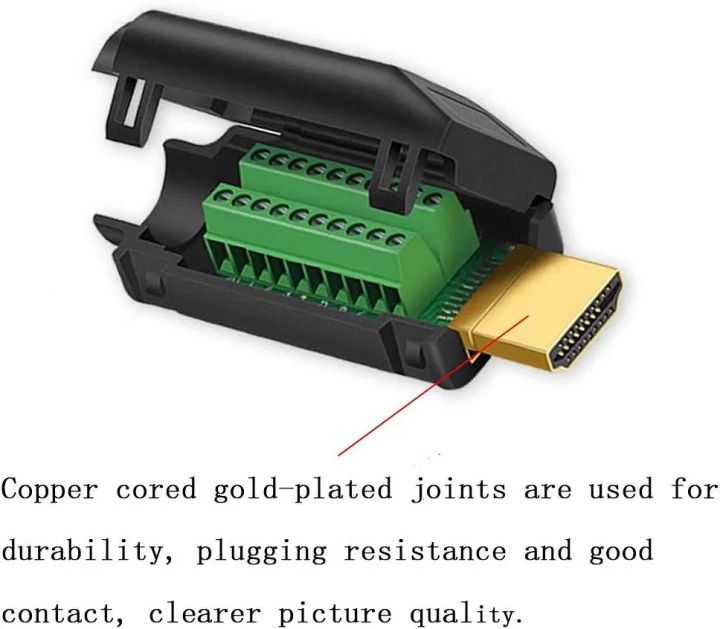 2%20Pack%20HDMI%20Solderless%20Adapter%20Gold%20Plated%20HDMI%20Extension%20Cable%20Connector%20Signals%20Terminal%20Breakout%20Bard%20Free%20Welding%20Connector%20with%20Plastic%20Cover%20Screwdriver%20-%20Image%206