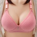 Non Wired Brazier for Women Plain Foam Padded Lifting Bras for Girls with Adjustable Straps and Back Closure for B and C Cups. 