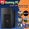 Dell Precision T3620 Gaming PC Tower Xeon 6th Gen, 8GB DDR4 RAM, 128GB SSD, 500GB HDD, 2GB Graphics. 
