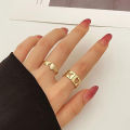 Adjustable Butterfly Heart Beautiful Couple Rings Set- Open Same Rings for Friends. 