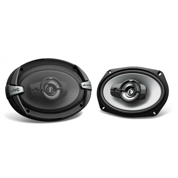 JVC CS-DR693 500 W Max 3-Way 6" x 9" 4-Ohm Stereo Car Audio Coaxial Speakers.Car Speaker Package Of JVC 500 Watt 3Way Vehicle Stereo Coaxial Speakers Bundle Combo3 Way Audio Speakers.
