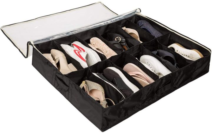 Under%20Bed%20Shoe%20Organizer%20Bag%20Hard%20Solid%20Fabric%20with%20Clear%20Plastic%20Zip%20Cover%20Store%20up%20to%2012%20Pairs%20of%20Shoes%201%20Pcs%20-%20Image%202
