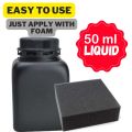 Shoe Color Change to Black | Lifetime Shoe Dye & Liquid Shiner | Easy to Use. 