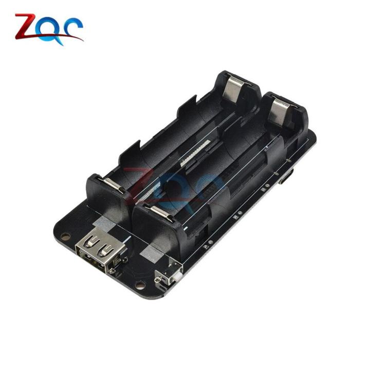 WeMos D1 ESP8266 ESP32 Mobile Phone Power Bank Dual 18650 Lion-lithium Battery Charging Module Shield V8 5V/3A 5V/1A for Arduino