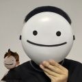 White Smile Dreams Masks Anime White Helmet Cosplay Mask Halloween Masks Party Props Accessories Cosplay Costume Fantasy. 