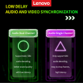 Lenovo XT92 Gaming Earphone Wireless BT5.1 Low Latency Earbuds with 10mm Moving Coil/AAC+SBC/Mic Professional Gamer Headset. 