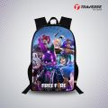 Traverse  Free Fire Digital Backpack for Boys & girls Bags hand bag for girls bags for girls. 