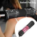 Mesh Bag Neck Shoulder Protective Barbell Pad Bag Weight Lifting Training Lunges Hip Thrusts Shoulder Net Bag Accessories Storage Bag Drawstring Bag. 