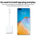 2In1 USB Type C SD TF Memory Card Adapter for Mobile Phone SD TF Card Reader Data Converter For Camera. 