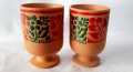 Clay glass without polish terracotta | Mitti ka traditional glass |  2 Pieces. 
