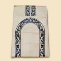 Luxury AntiSlip Velvet Prayer Mat- Laser cut Embrioded velvet Jaye Namaz Prayermat with foam-Quilted Jai Namaz | Janamaz. 